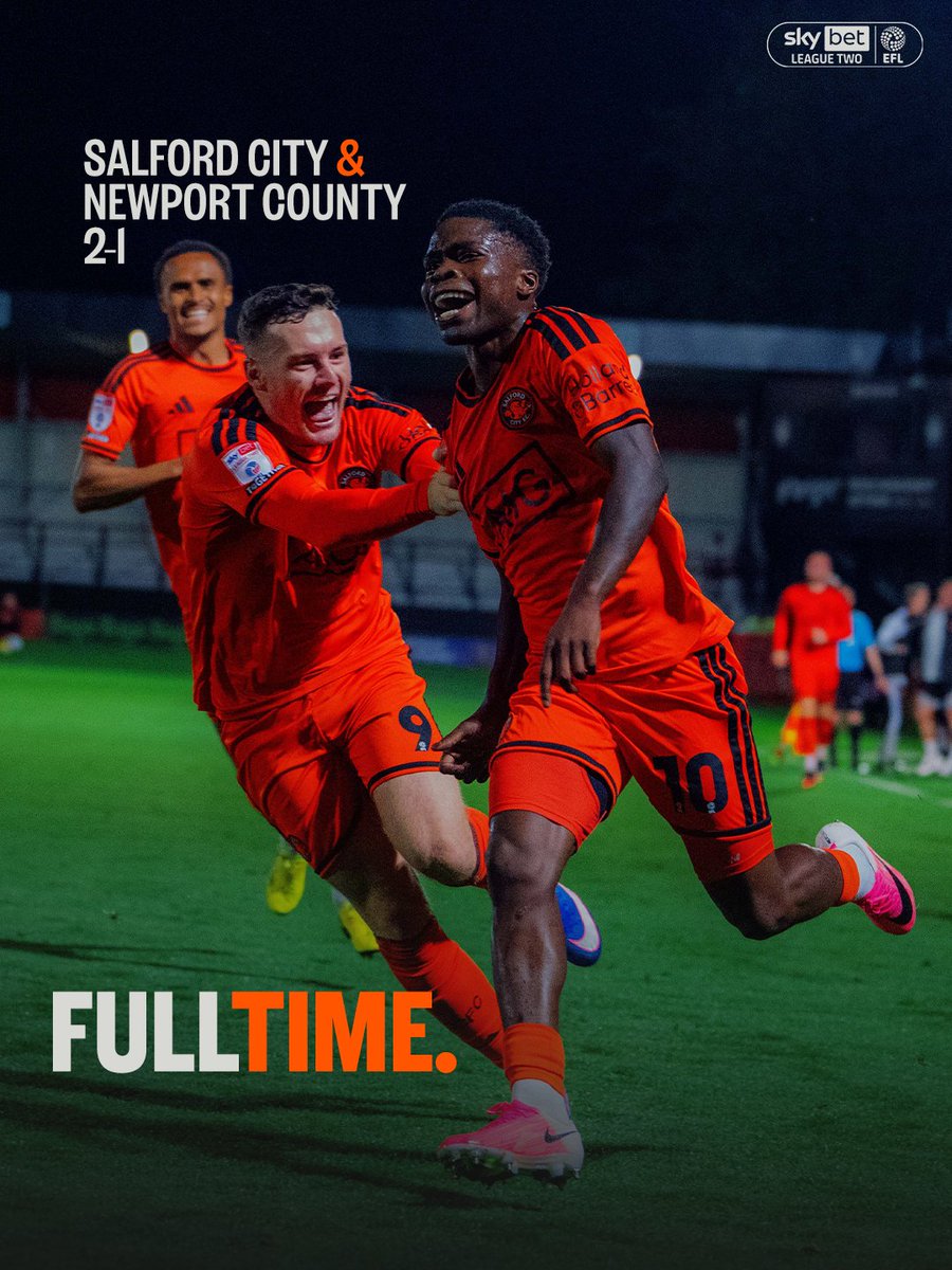 SalfordCityFC's tweet photo. We come from behind to gain three points! 👏

#EFL https://t.co/ya9ML86RTN