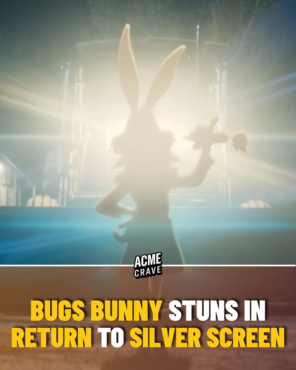 CoyoteACMEMovie's tweet photo. Rabbit Season is so back, doc.
Check out Bugs Bunny’s triumphant big screen return in Coyote vs. ACME in theaters now. https://t.co/9BVPNS5AtS