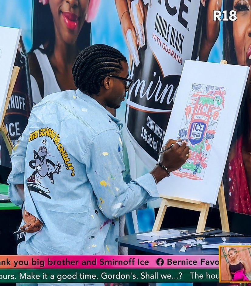 bee_Karikari's tweet photo. The Artist vrs the Art
Keivo🥰🥰🔥💜💜💜💜

#bbnaija 
#KeivoIkpe https://t.co/KKZ6ZXp33d