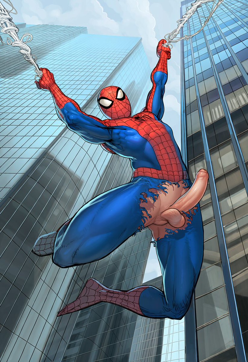 satyrbater's tweet photo. Spider-Man accidentally lets it slip 

#AIyaoi 
#gay #yaoi #anime #hentai #boys #nsfw #gayanime #uncut #cock https://t.co/MVQ0dDaqjA