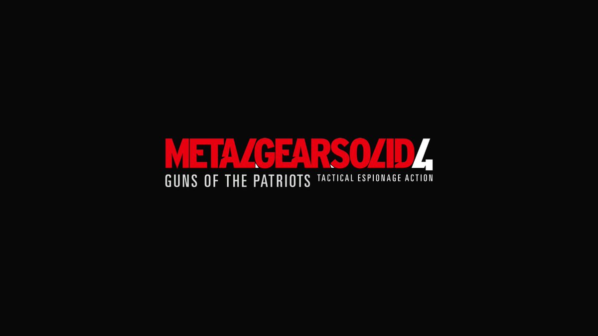 raiansx10's tweet photo. تم ختم لعبة Metal Gear Solid 4 وكل العادة كوجيما مبدع و كل الشكر ليزيد @yazed0071 على انه ادخلني عالم Metal Gear افضل شي سويته خلال اخر كم سنة........... https://t.co/6mdqBjmzoA