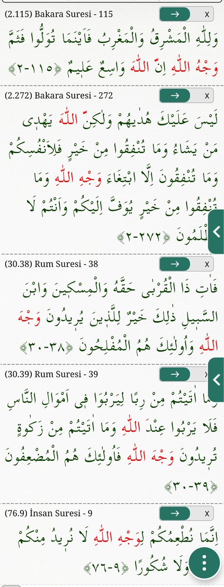 Sabanqul's tweet photo. Konuşmalarını,
yaşantılarını (ne kadar ise¿),
kazançlarını (hoca, şıh-şeyh, alim, ateist, ...)
#KURAN (Bakara/78-79)
zannedilen arebi metinlere, çevirilerine
endeksleyenler❗

Kastedilen Kur'en ( tekil®️-Furkan/30 )
القران / EL  ḲREN

Nedir,
KİMDEN öğrendiniz❓

#Errahman dan mı,
elçisi - #Aracısı dediğiniz
Muhammed #Peygamber den mi ÖĞRENDİNİZ❓

55Rahman/1-2 ®️

يعلمكم الكتاب - Bakara/151
يعلمكم الله - Bakara/282
يعلمكم القران - 👇

 هو الله الحكيم الكتاب القران العظيم المجيد الرحمن

İhlas/1, Zümer/1, Kehf/49, Yesin/2, Hicr/87, Kaf/1, Rahman/1®️

Size onun_VECHİNİ öğretiyor ‼️

يعلمكم وجهه / YALMKM  *VCHH®️
Kasas/88,
Rum/30*
Lukmen/22*

Aliimran/20 : اسلمت وجهى لله ⁉️

#Vecih kelimesine YÜZ (surat - çehre) manası verenler,

وجه الله / VCH  EL LH

tamlamasına #Alllahın_Yüzü MANASI vermeleri gerekirken
nasıl KEZBETMİŞLER bi bakın:

Bakara/115, Bakara/272, Rum/38-39, İnsan/9  ¿🤔

Tam da Bakara/79, Aliimran/78 deki mevzu ⁉️