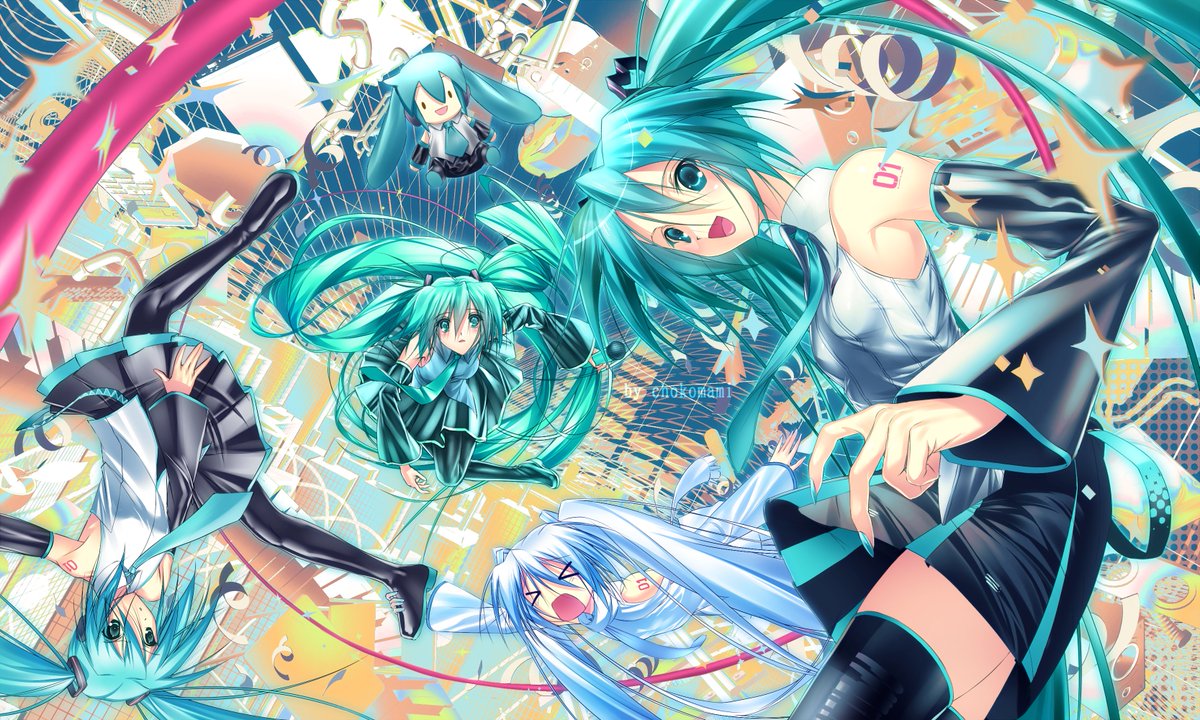 _ChokoMami's tweet photo. Happy 19th birthday Miku!!! 🩵✨

(Re-uploaded because I think it deserves a second chance :') 🩷)

#HatsuneMiku #初音ミク https://t.co/dxkntZFLQT