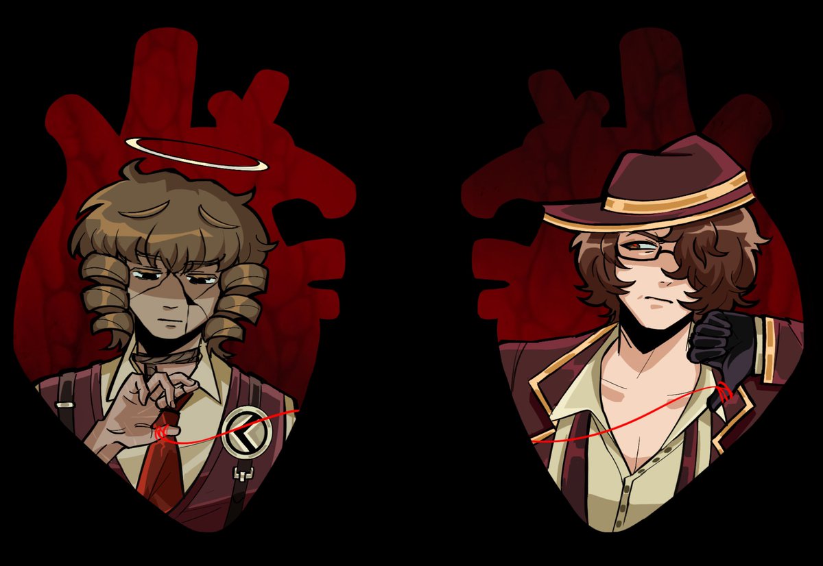 MEDELlJDEN's tweet photo. // Duo of actual doom and despair hi guys https://t.co/L3MpixyX1Z