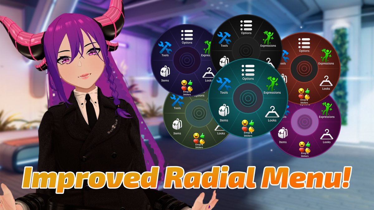 VRChat's tweet photo. Release 2026.3.2 is now LIVE on all platforms!

Toss your camera in VRChat and enjoy an updated Radial Menu! 

The rest of this Release is a lot of Changes &amp; Fixes, read them all here: https://t.co/GNn6D1sLrY https://t.co/FNFqlOulcE
