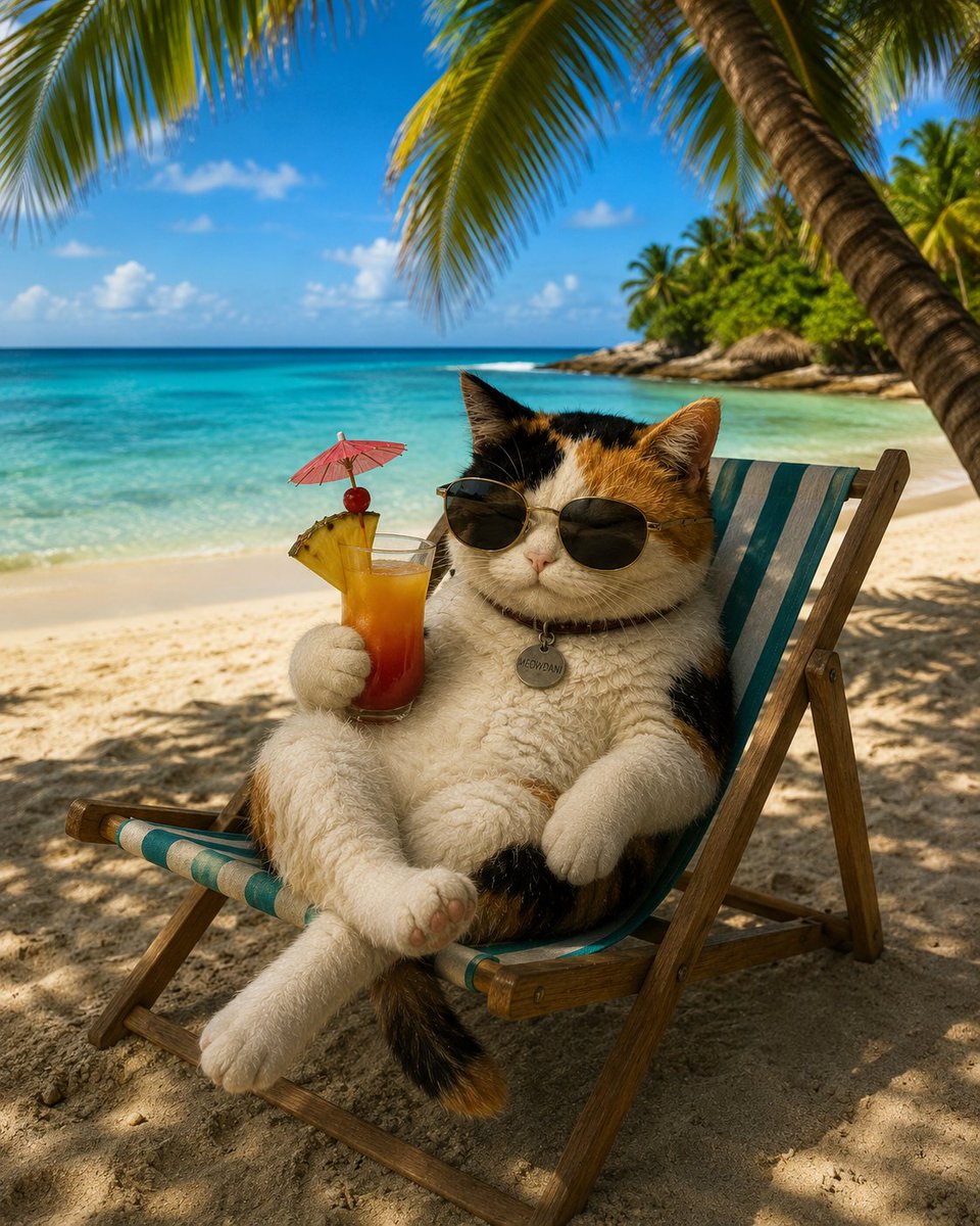 MeowdaniRH's tweet photo. Meowdani summer 🌴 https://t.co/zmZseTjXgs