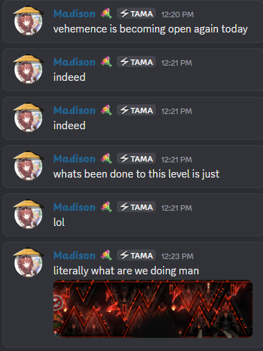 oneash_1's tweet photo. @LazzVEVO madi was fed up with the verifiers doing questionable buffs so its open verification now with no changes allowed https://t.co/GsX1Hs0KtI