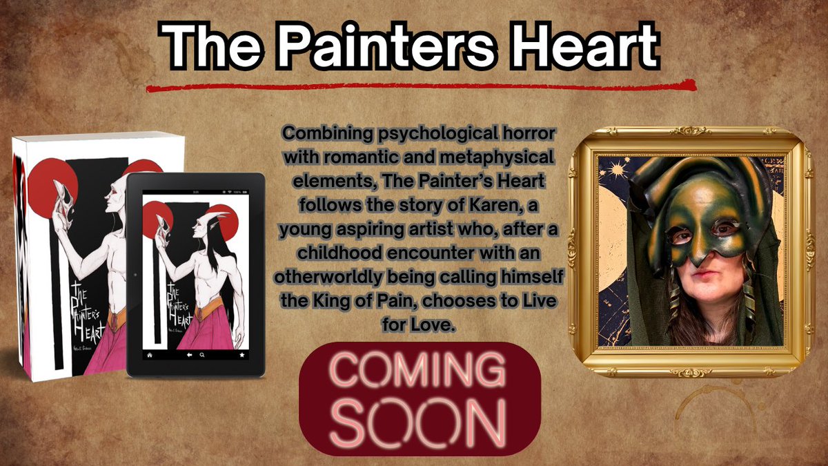 Thereadingn0's tweet photo. What if love could survive the darkness? 🖤

Join us September 3rd for an exclusive interview with Karen E. Gulledge, author of The Painter’s Heart, a haunting tale of love, destiny, and supernatural forces.

#BookLovers #BookReaders #BookCommunity   #MustReadBooks @herfaeryarts https://t.co/hOVxqtgT5c