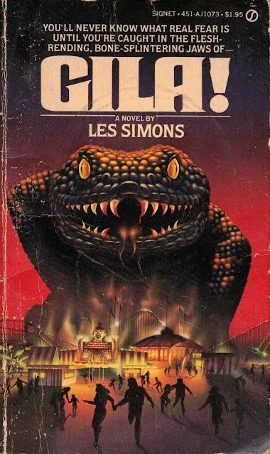 BrianWPrescott's tweet photo. #GILA! A Novel By #LesSimons ☠️
#Horror #ScienceFiction #SFPB #Signet https://t.co/Yn0LLSWBbM
