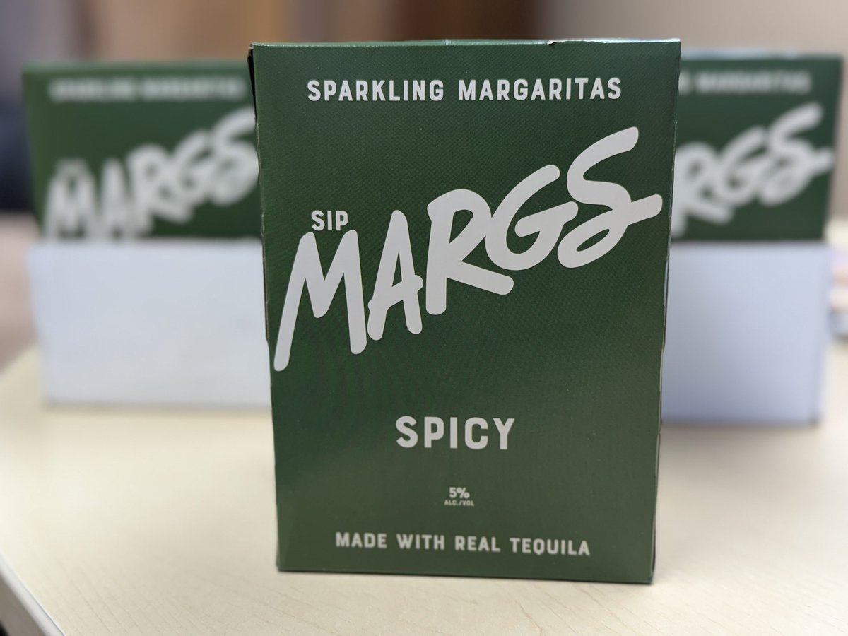 MagnoliaBevCo's tweet photo. Look for Sips Margs on store shelves very soon! Made with real fruit juice, tequila, low sugar, gluten free, and 5% ABV, these ready to drink sparkling margaritas show you why you should sip more and stir less!
#magbevco #sips #margs #readytodrink https://t.co/vQDhpEFU8r