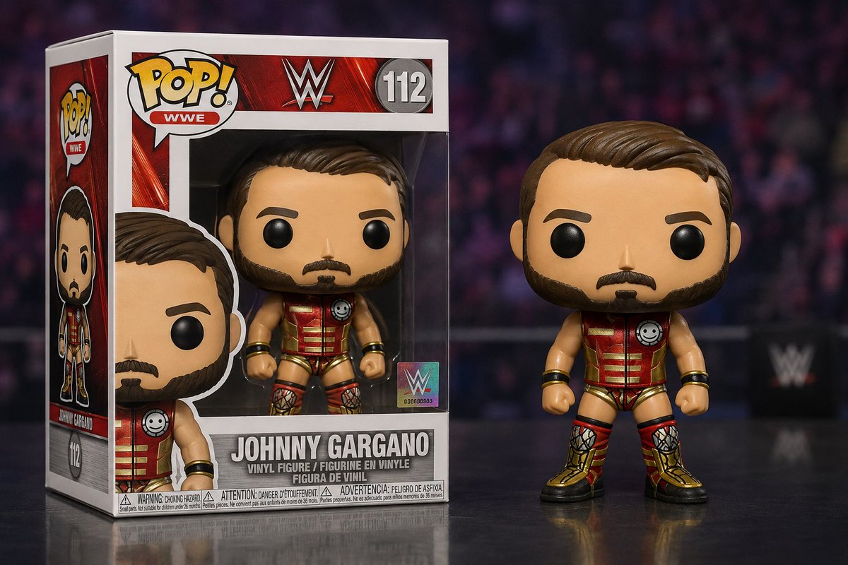 ArtemL30's tweet photo. Hey, @WWE, @WWEShop
I think, I’ve got an idea for you (-_•), such a long overdue!
@JohnnyGargano Funko Pop! Concept https://t.co/zrO4lT1E5w