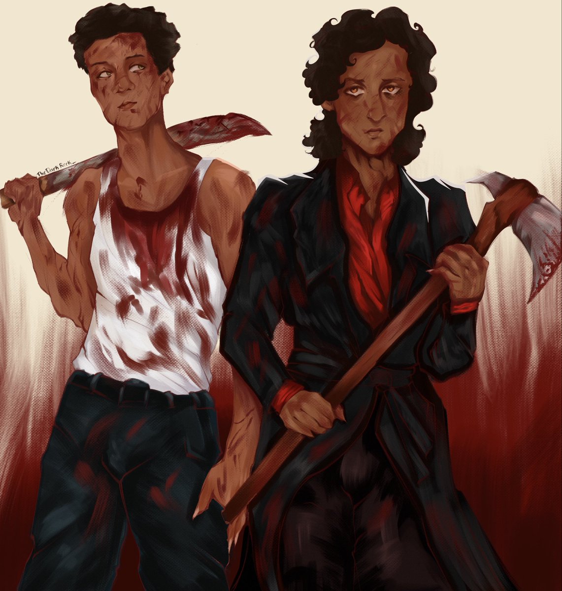 TheDarkRock_'s tweet photo. cw // blood
fledgling killers
#iwtvart #loumand https://t.co/1fGRFH6Dju