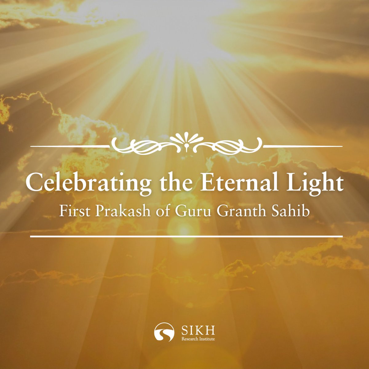 SikhRI's tweet photo. The Guru Granth Sahib is a treasure trove of Sabad-Wisdom. The Sabad is full of beauty, music, poetry, and emotion. The Sabads are love-songs for the Beautiful One, with the power to transform ordinary beings into divine-like beings. On this significant day, let us invite the Sabad-Wisdom into our lives and dwell in the One’s presence.

#PrakashPurab #GuruGranthSahib