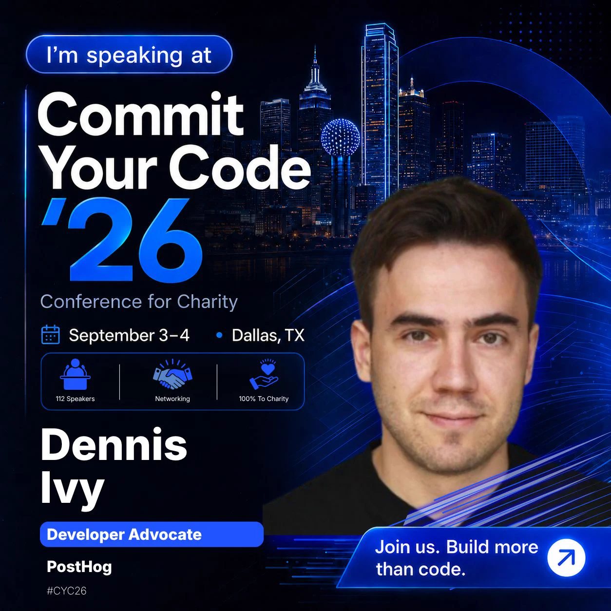 CYC26 speaker card for Dennis Ivy