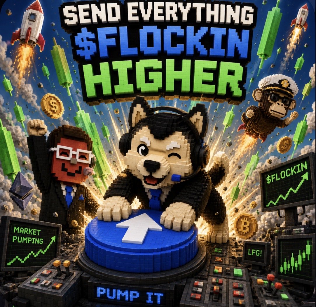 FlockinCoin's tweet photo. @greenytrades Send everything $FLOCKIN higher https://t.co/2QWDEuqToz