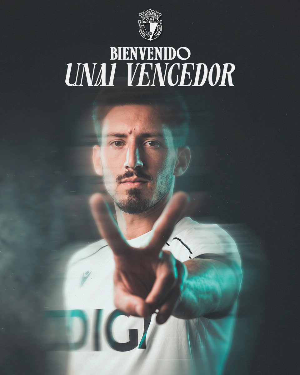 Burgos_CF's tweet photo. 𝗨𝗻𝗮𝗶 𝗩𝗲𝗻𝗰𝗲𝗱𝗼𝗿, 𝗰𝗼𝗻𝘁𝗿𝗼𝗹 𝘆 𝗲𝘅𝗽𝗲𝗿𝗶𝗲𝗻𝗰𝗶𝗮 𝗽𝗮𝗿𝗮 𝗹𝗮 𝗺𝗲𝗱𝘂𝗹𝗮𝗿 𝗱𝗲𝗹 𝗕𝘂𝗿𝗴𝗼𝘀 𝗖𝗙

El centrocampista bilbaíno llega libre y firma por una temporada con opción a una más.

¡Bienvenido a El Plantío, Unai!️

🔗 Más información: https://t.co/XbLgQMeK8p
