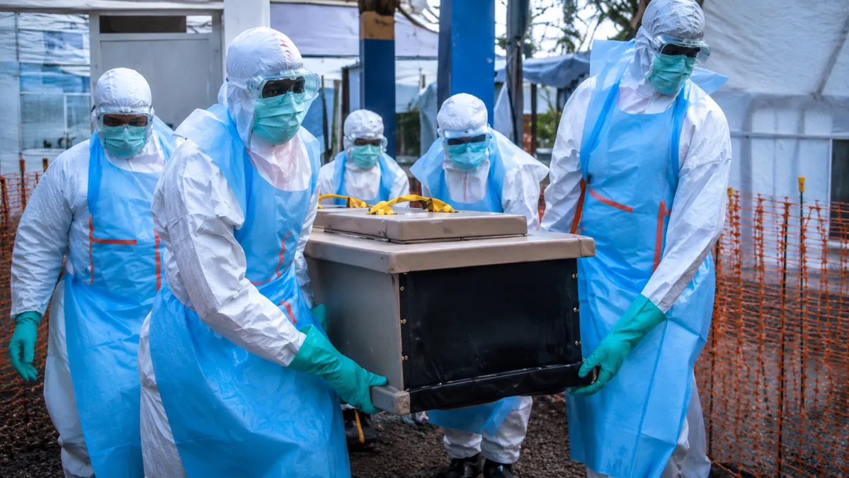 Ahmed_Mugume's tweet photo. DR Congo’s Ebola crisis has crossed a devastating threshold, with more than 6,000 cases reported as health authorities race to contain the outbreak. The escalating emergency is raising fresh concerns across the region. Read full story here👇 https://t.co/SYpwA9uVqm https://t.co/N3zVzpV5cn