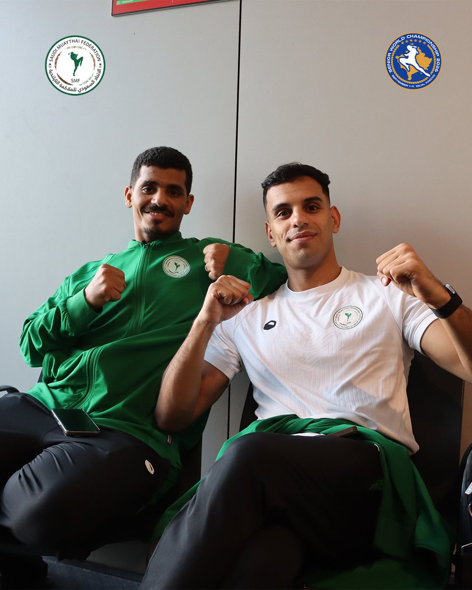 SMF_KSA's tweet photo. اليوم الأول | إجراءات التسجيل 🇸🇦
باشرت بعثة المنتخب السعودي للملاكمة التايلندية إجراءات التسجيل والفحص الطبي في بطولة العالم للكبار 2026 في كوسوفو، ضمن الترتيبات الرسمية التي تسبق انطلاق المنافسات. https://t.co/vgOzKcOvO8