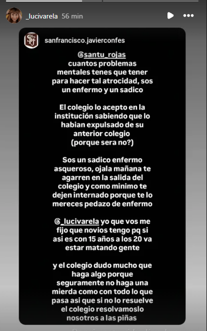 MAC193341's tweet photo. Seguramente vieron el video del monstruo que agrede al gatito en la vereda.
Alumno de cuarto año del San Francisco Javier, el hdrmp en cuestión, ya fue expulsado de otro colegio.
No es un enfermito, es un criminal.
#LomasDeZamora 
#NoAlMaltratoAnimal 
Difundir! https://t.co/6U5TvyaHIE