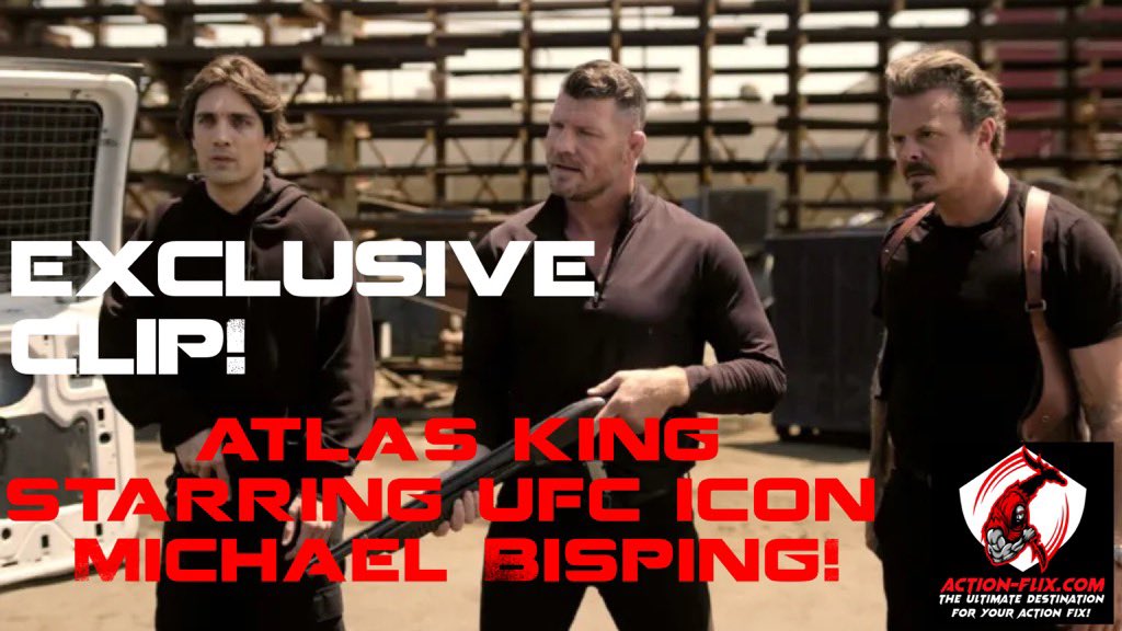 JMJActionFlix's tweet photo. EXCLUSIVE! ATLAS KING: Exclusive Sneak Peek of the Gritty Action-Thriller Starring UFC Hall of Famer Michael Bisping!
Saban Films have given us an exclusive sneak peek at MMA icon Michael Bisping's latest action-thriller! #AtlasKing #MichaelBisping https://t.co/HZNxhTHL19 https://t.co/7k5oHZ2VoA