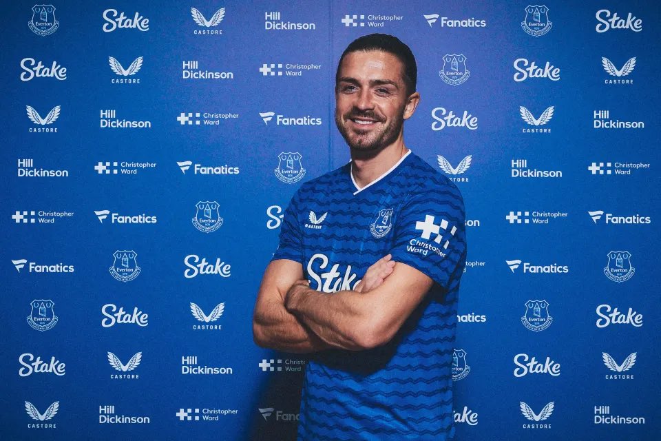 TheCityLine's tweet photo. Jack Grealish returns to Everton after a successful loan spell with the toffees 🔵⚪️

Sad news for City fans, super jack is gone 🥺 https://t.co/Z7OCe9ATL5