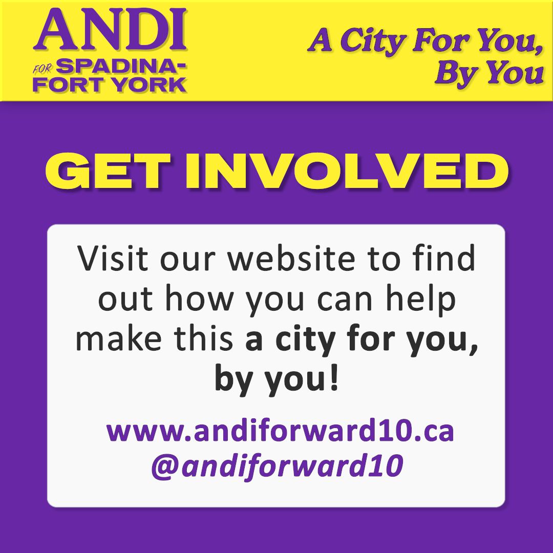 AndiForWard10's tweet photo. With 50% of the city being renters, City Hall must do more to keep Ward 10 affordable for all its residents.

Swipe to learn how the City can better utilise existing resources to increase housing options while ensuring you can continue to afford living in your home!️

#TOpoli https://t.co/Vlnw3sLFUN