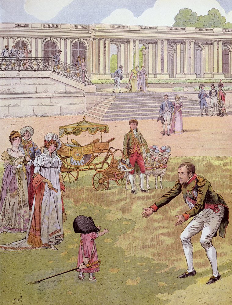 simcoelover's tweet photo. Napoleon with children https://t.co/3wPcnSBc2P