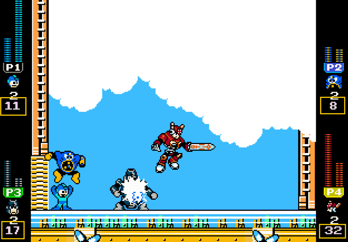 megamanarena's tweet photo. Version 4.2.3 is here, and it brings the Effective HP (EHP) Display! Now you can track your opponent's health in a straightforward manner, without counting bars (or calculating armor)!

Grab it for FREE: https://t.co/S64Ks2qAQv

#MegaMan #MegaManArena https://t.co/9FzVWvLex0