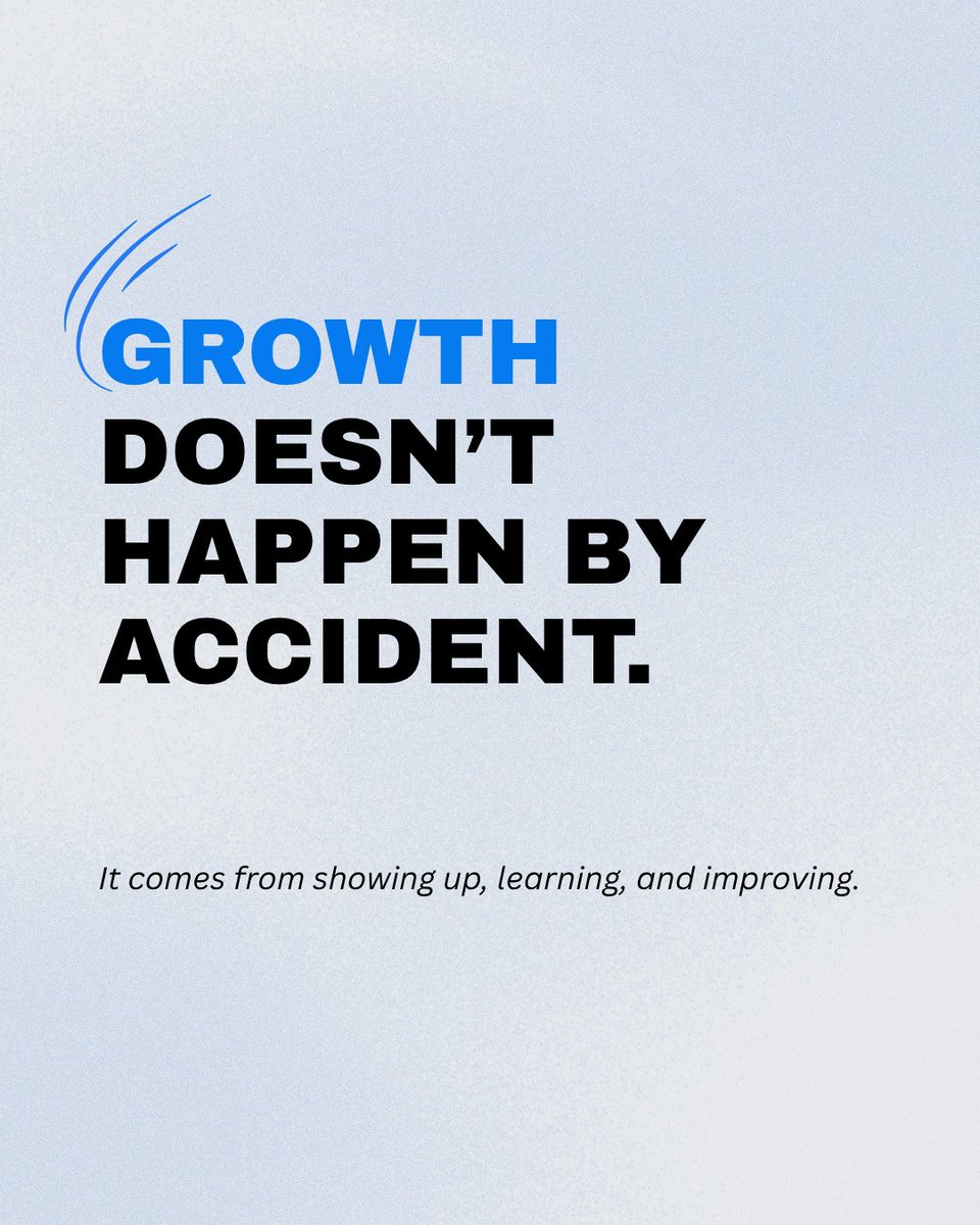 MovementMktgSC's tweet photo. Growth comes from the choices you make every day. Keep learning, keep improving, and keep moving forward. 💡
-
#personalgrowth #leadershipdevelopment #careerdevelopment https://t.co/9z3JJpXREL