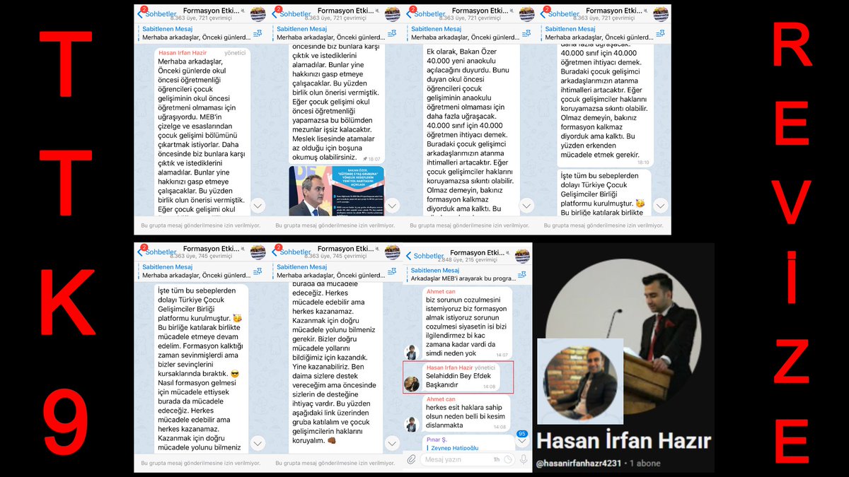 retmenH20247396's tweet photo. @emirhanddsoglu Ak Parti Bakan Yusuf Tekin Mülakat Akademi Milli Eğitim Akademisi Öğretmen Akademisi Eğitim Fakültesi Okul Öncesi Öğretmenliği Çocuk Gelişimi Formasyon ttk9 revize
#ttk9revize https://t.co/9FyPdAATah