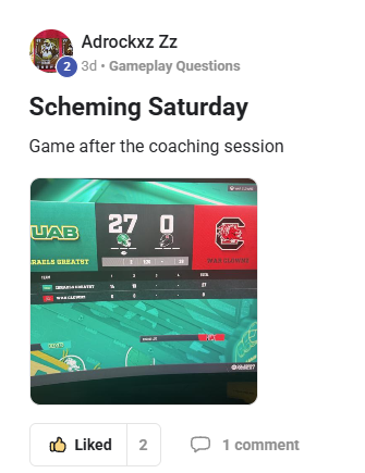 TheeeWarden's tweet photo. 🔴Attention CFB 27 Players🔴

I will be dropping both my Arizona State Offensive Ebook (which helped me go 100-3 over 10 CUT gauntlets this past month) and Colorado Defensive Ebook this Labor Day weekend! Both will be found on my War Room site, where there is only 1 founder opening left (first 25 members)! Founders get a permanent discount of $10 / mo (originally $15)! The site not only will have those 2 ebooks but also has: weekly tips, weekly coaching sessions (a founder favorite), weekly CUT team updates, and monthly ebooks for all of CFB 27! If we fill the 25 founder member goal tonight, I will still run the discount the entire night! Looking forward to streaming the @The2trongest CUT Tournament tonight as well. Link to the site: https://t.co/OaQfPa3TrW