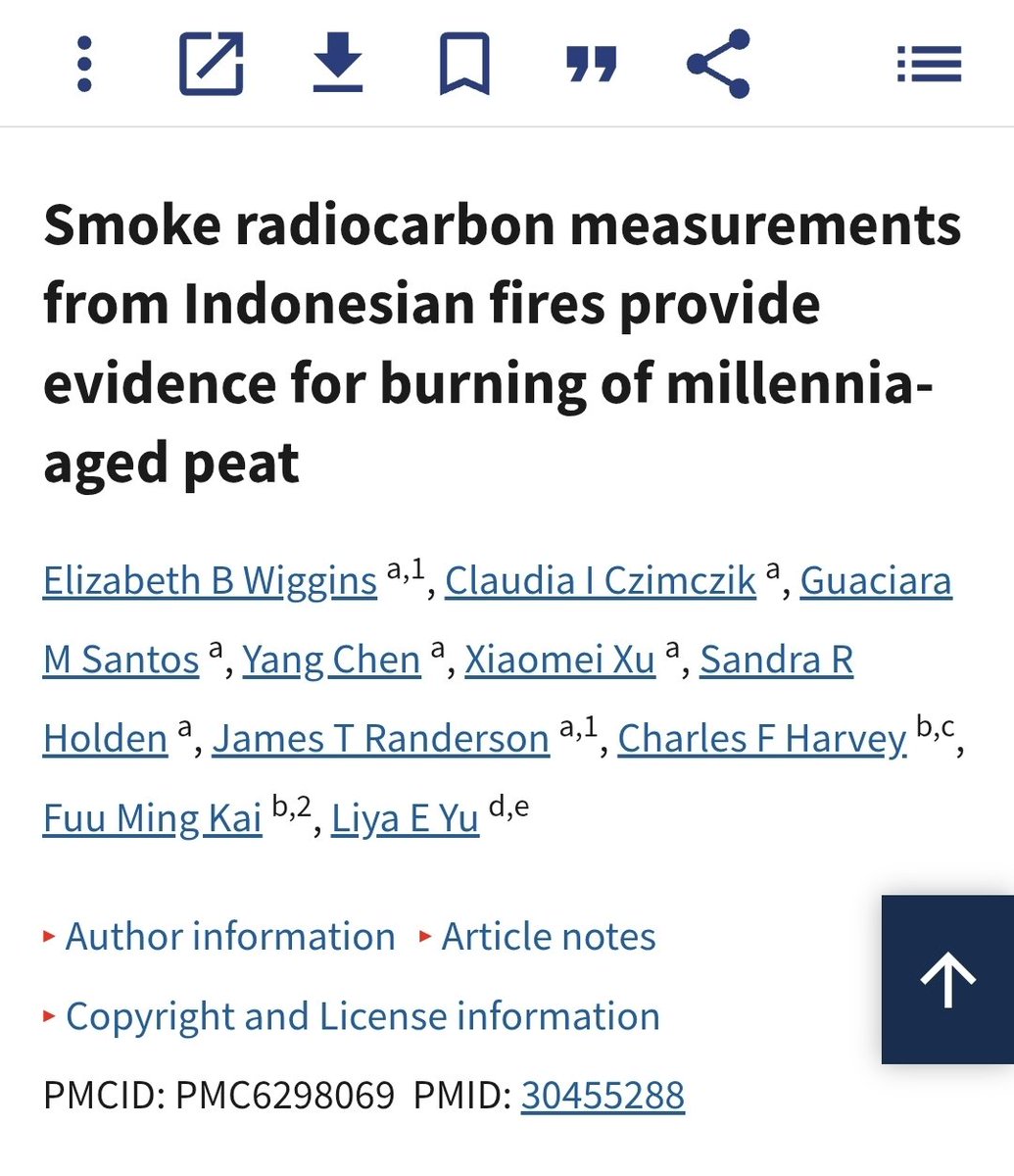 malikarrahiem's tweet photo. Sayangnya asap punya KTP. Kita bisa tahu bahwa asap itu aerosol hasil pembakaran gambut, bahkan kita bisa ukur gambut yg terbakar itu kira2 umurnya berapa ribu tahun. https://t.co/fnmM5JXYsN