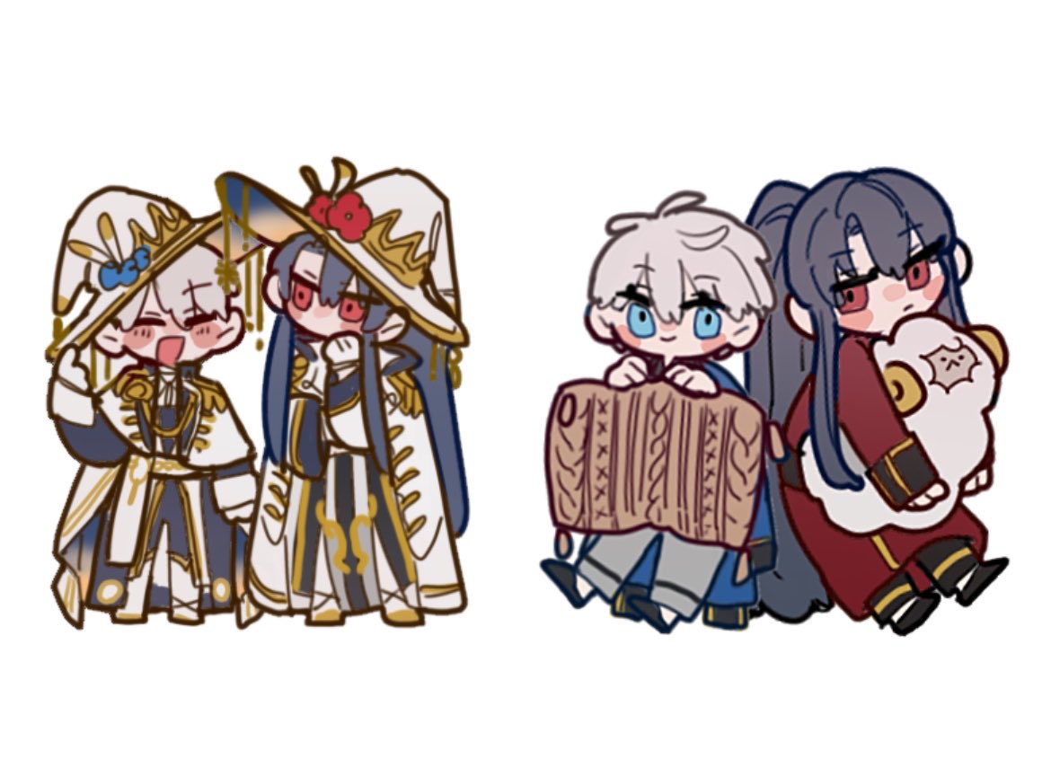 kyomusub's tweet photo. 自立ミニアクスタほしいという煩悩で描いた絵 https://t.co/YXjnh2PQg6