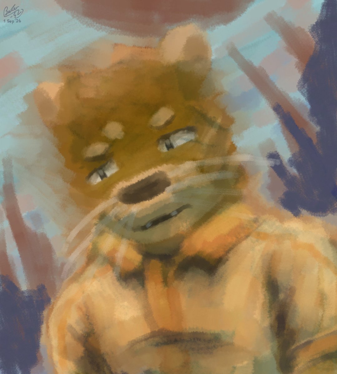 Baskes_EZ's tweet photo. Unknown place, Unknown self #furry #furryart #oc https://t.co/XPlK55AJ8C