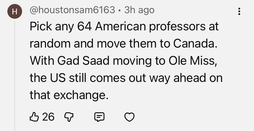 GadSaad tweet picture