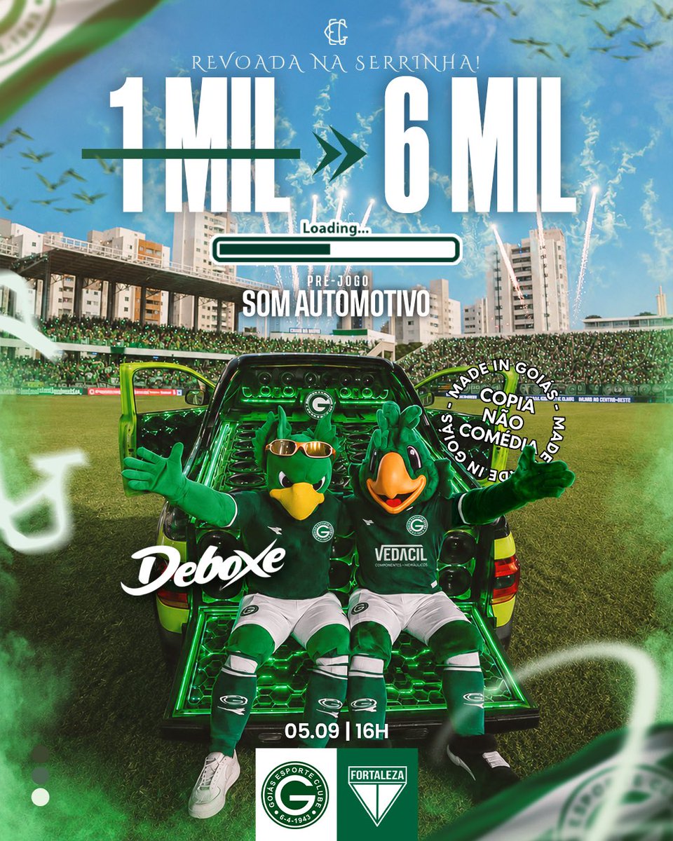 goiasoficial's tweet photo. O VERDADEIRO DO ESTADO! 

Bora Nação 🇳🇬💚 https://t.co/2Y73RgxXbx