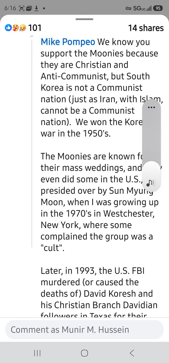 MunirHussein's tweet photo. @mikepompeo Hak Ha Jan was convicted of "corruption", bribery, for giving those loyal to the nation's former President Yoon money and gifts to curry favor.  See full comment under your FB post, in link.
منير

https://t.co/6YNrBzXUhy

#southkorea #iran #moonies #korea #corruption #communism https://t.co/kHBT1DMEF9