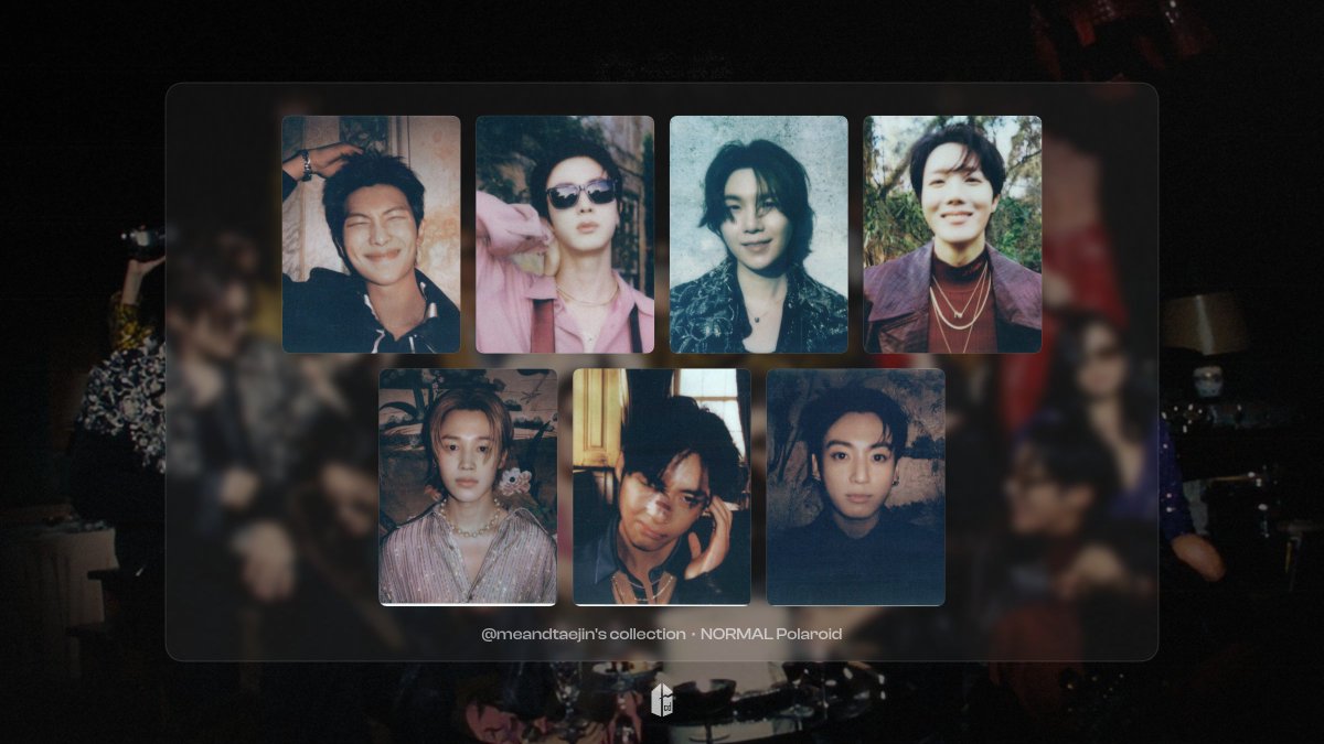 meandtaejin's tweet photo. I completed my NORMAL Polaroid photocard collection on https://t.co/x4MDXT1AFr! https://t.co/BPv4EyDGLQ