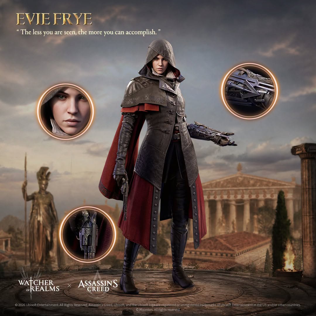 Gremio_Sombras's tweet photo. Evie Frye  en colaboración @WatcherOfRealms   × @assassinscreed  🦅

#AssassinsCreed #WatcherOfRealms #NextGenFantasyRPG #EvieFrye #Gamers @assassinsspain https://t.co/z6JiXVxHud