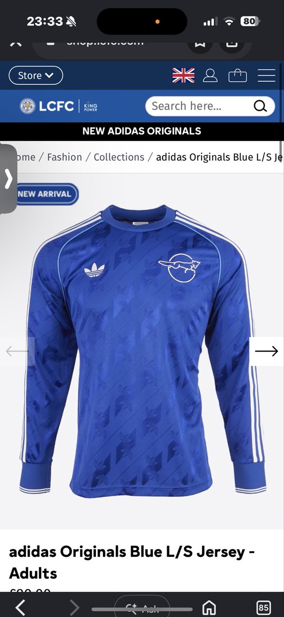 Jam35LCFC's tweet photo. Very ‘original’ from adidas #lcfc #Nffc https://t.co/GqBD858MDw