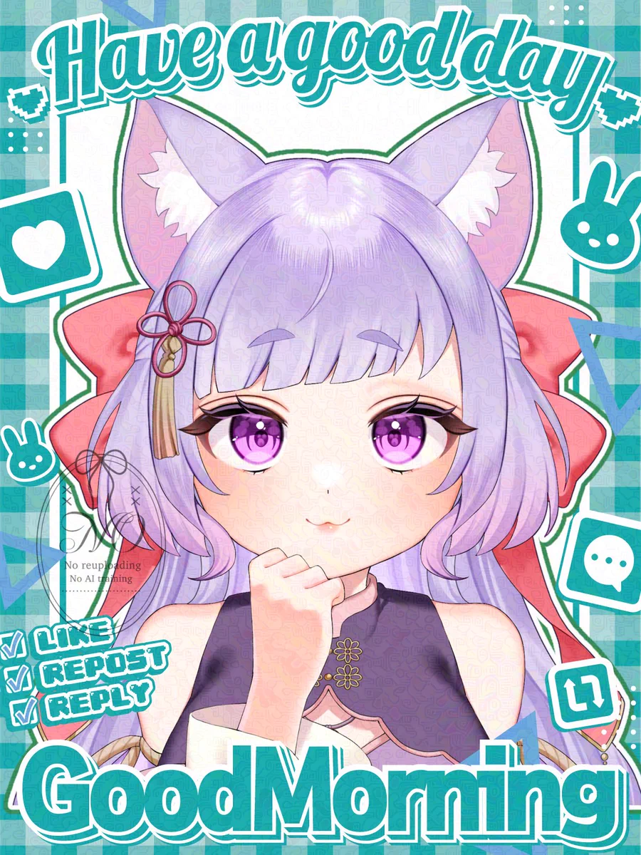 小紫てん🐱🎀💜 on X: 