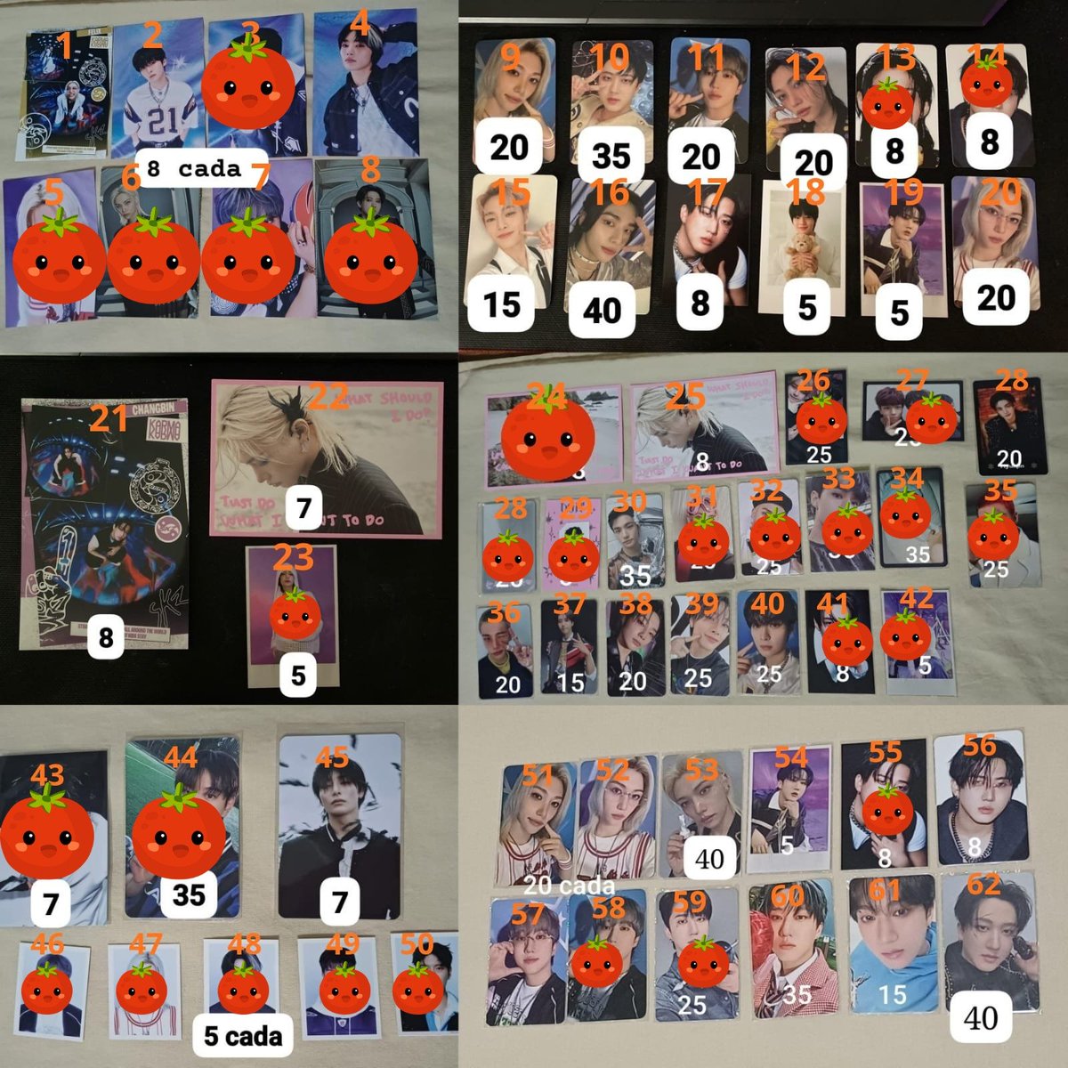 forhyunho_'s tweet photo. -`♡´- CEG NACIONAL - Hyunjin e etc 

* valores na imagem + frete 
* itens serão entregues em mãos para mim 
* pagamento dia 13/09, ou 12/09 no crédito com tx do app
* precisa sair tudo 
* n participe se for sensível 
* repasse somente após pgmt
* +700 feedbacks em glowskz no x https://t.co/kuaxLoZapn