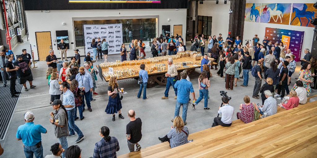 CNMsuncats's tweet photo. Today we celebrated the grand opening of the #Film &amp; #DigitalMedia at the Rail Yards!

The new facility will provide advanced, industry-aligned education &amp; workforce training for people pursuing careers in film production, digital media, and emerging creative fields. 

#CNM @cabq https://t.co/3iQjpK47ms