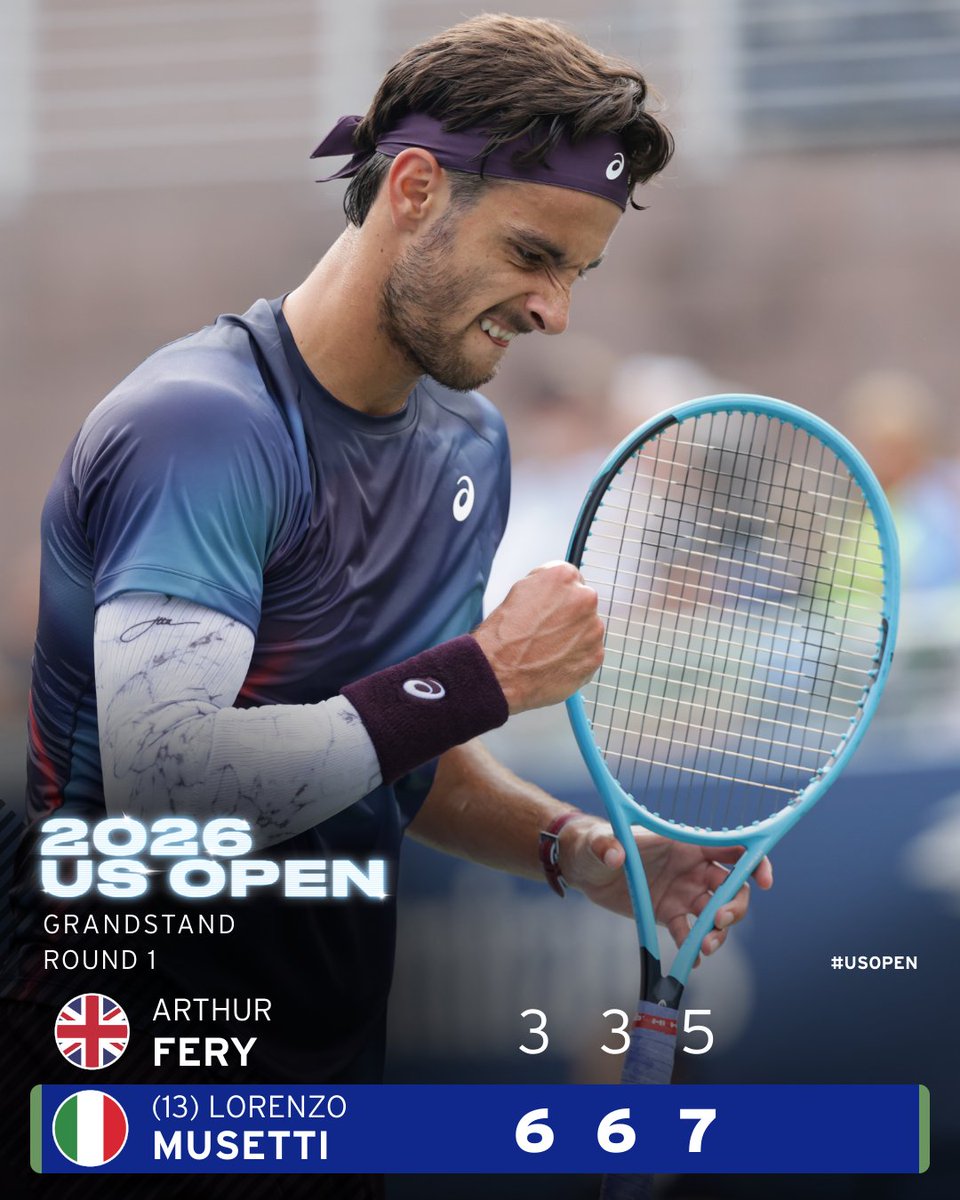 usopen's tweet photo. Back to winning ways on the Grand Slam stage 🇮🇹 https://t.co/pQQi1UboDP
