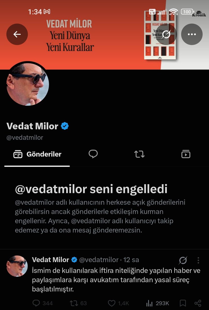 beybubey's tweet photo. Vasat pardon Vedat Milör ücreti mukabilinde tanıtım yapıp yapmadığını soranları dahi engeller olmuş...

Bir de ergen gibi yanıtları gizlemiş falan...

Kimse ücret almasına bir şey demiyor ki, insanlar bunu kozmik sır gibi gizlemesine tepkili. https://t.co/TnpIhlT0Wi