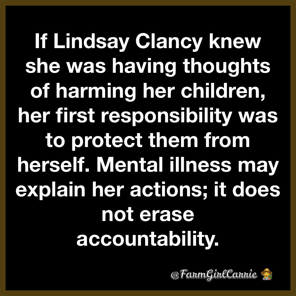 FarmGirlCarrie's tweet photo. Nuff said… https://t.co/XMa1JlcAQZ