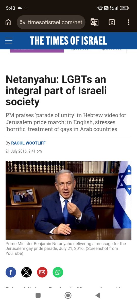 InWahyudi581's tweet photo. Apakah humanity juga harus agree dengan Netanyahu yang pro LGBTQ? https://t.co/IjbTXIIJ0G