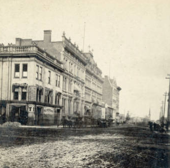 LiterateIndy's tweet photo. East Market Street, 1876.

(Indiana Historical Society) https://t.co/LRVDfE8PKy