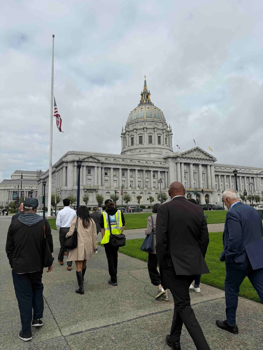 SFTRU's tweet photo. Before our Kickoff Rally, we joined transit leaders on a ride to City Hall on the historic Melbourne streetcar. We love any opportunity to appreciate our historic fleet and can't wait to see more of it this Transit Month! https://t.co/juJOTNFZ5U