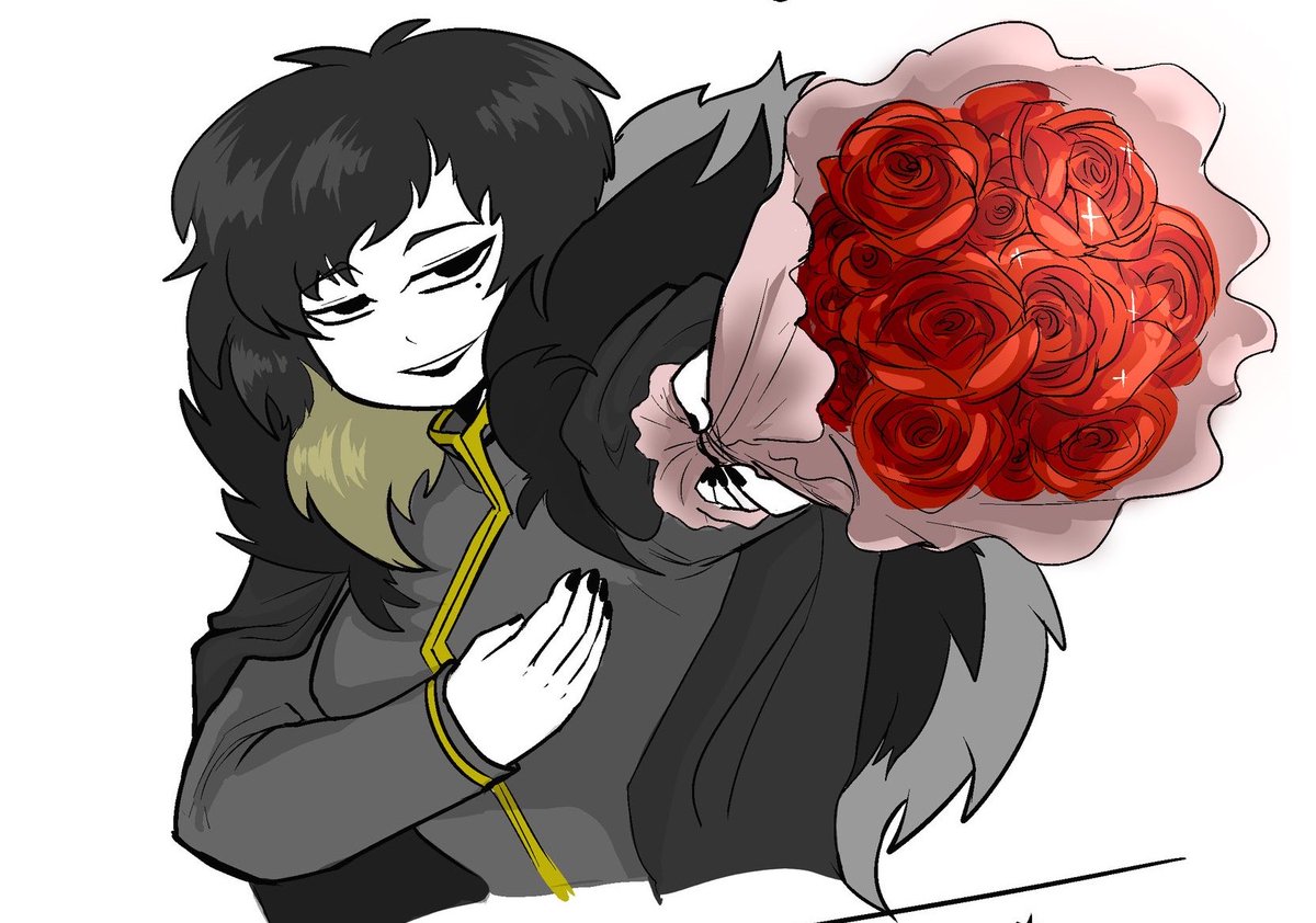 NotAHagArbiter's tweet photo. [shes..offering you flowers..?] https://t.co/7bqAxiaMVF
